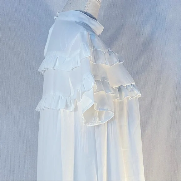 Boho White Dress - Picture 5 of 10